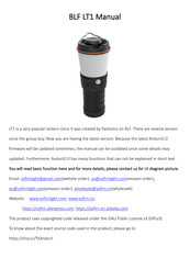 Sofirn BLF LT1 Manual