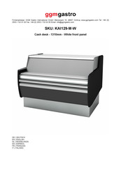 Ggm Gastro KAI129-M-W Manual