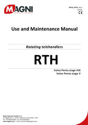 Magni RTH 13.26-V/D-1 Use And Maintenance Manual