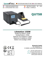 Quick Tools QUTS8 User Manual