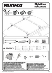 Yakima SightLine 9813044 Instructions Manual