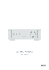 Rega Brio MK7 User Manual