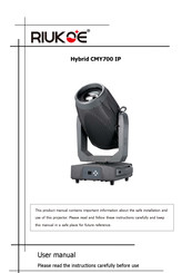 RIUKOE Hybrid CMY700 IP User Manual