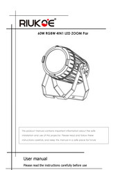 RIUKOE Glow Z60 IP User Manual