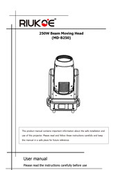 RIUKOE Blade 250 User Manual