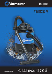 Vacmaster VBVB1223PF Original Instructions Manual