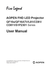 AOpen Fire Legend CD81 Series User Manual