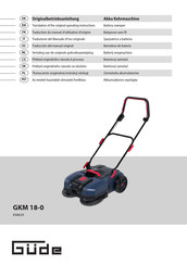 GÜDE 58639 Translation Of The Original Operating Instructions
