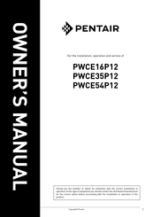 Pentair PWCE35P12 Owner's Manual