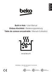Beko HII 85780 UFT User Manual