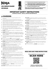 Ninja NC300UK Instructions