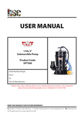 HSC ELITE SPT500F User Manual
