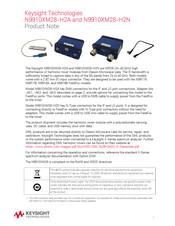 Keysight Technologies N9910XM28-H2A Product Notes