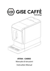 GISE CAFFE ATENA CA0002 Instruction Manual