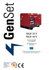 Gen Set MGF 44 Y Use And Maintenance Manual