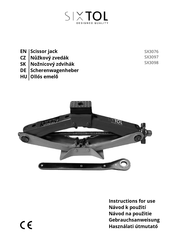 SIXTOL SX3076 Instructions For Use Manual