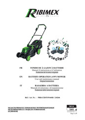 Ribimex 210246 User And Maintenance Manual