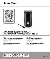Silvercrest SKME 180 C1 Operating Instructions Manual
