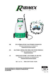 Ribimex 764356 User And Maintenance Manual