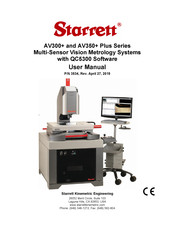 Starrett AV300+ Series User Manual