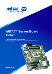 MiTAC S5573GMNR-HE Technical Service Manual