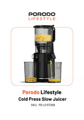 PORODO LIFESTYLE PD-LFST058 Manual