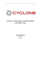 CyClone CYG-B48V-100A User Manual