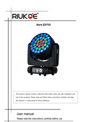 RIUKOE Aura Z3715 User Manual