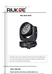 RIUKOE Mac Aura 1915 User Manual