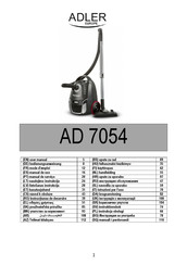 Adler Europe AD 7054 User Manual