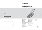 Bosch AdvancedRotak 760 Original Instructions Manual