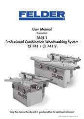 Felder CF 741 User Manual