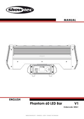 SHOWTEC Phantom 60 LED Bar Manual