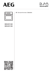 AEG BEE43511AB Manual