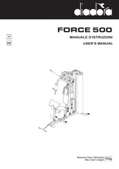 Diadora FORCE 500 User Manual