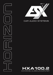 ESX HORIZON HXP200 User Manual