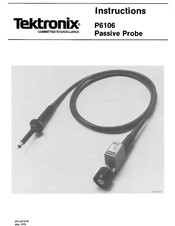 Tektronix P6106 Instructions Manual
