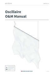 UNIBOX Oscillaire Operation & Maintenance Manual