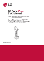 LG Code Zero A912PM Manual
