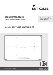 KKT KOLBE IND7705HC-ED User Manual