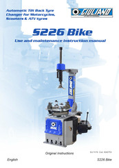 GIULIANO S 226 Use And Maintenance Instruction Manual