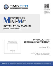 Omntec PROTEUS Mini-Me MMRD7 Series Installation Manual