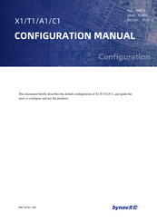 bynav T1 Configuration Manual