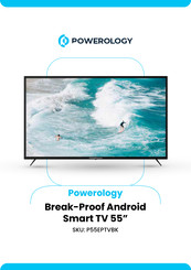 POWEROLOGY P55EPTVBK Manual