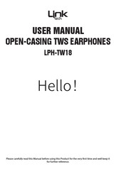 Link Tech LPH-TW18 User Manual