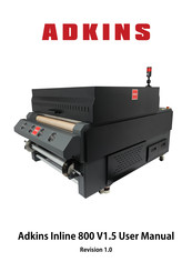 Adkins INLINE 800 User Manual