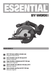 Worx ESSENTIAL ES535.X Original Instructions Manual