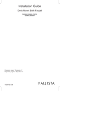 Kallista P22903 Installation Manual