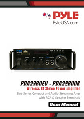 Pyle PDA29BUEU User Manual