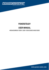 PowerSonic POWERSTEADY 2000 User Manual